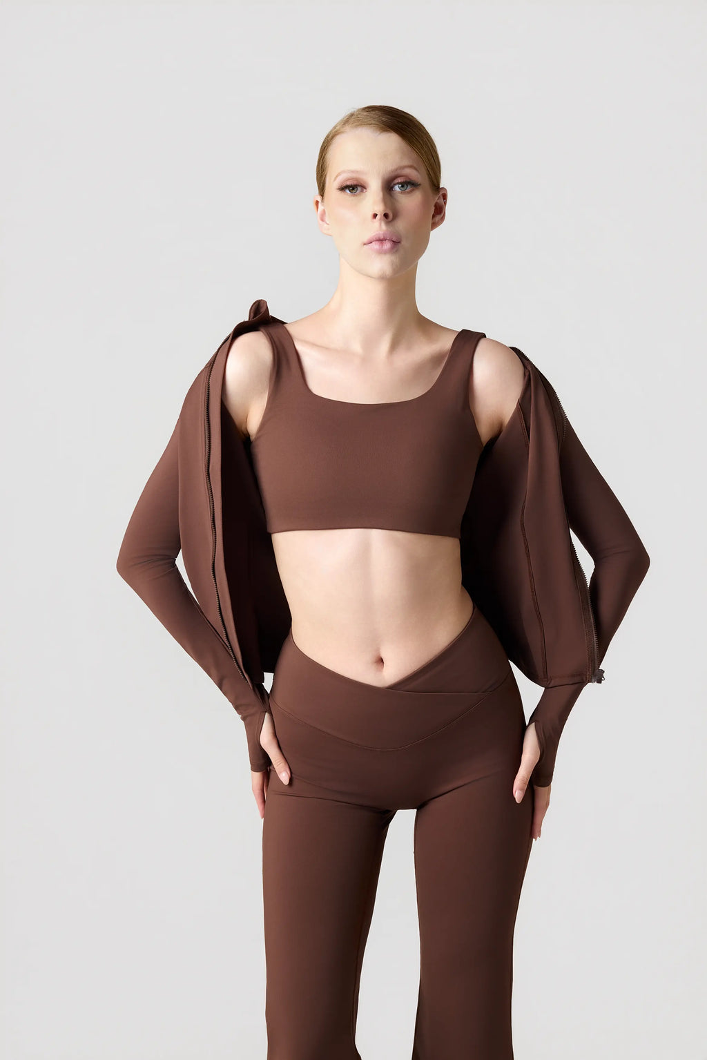 Fluer Hazel Rose Sports Bra