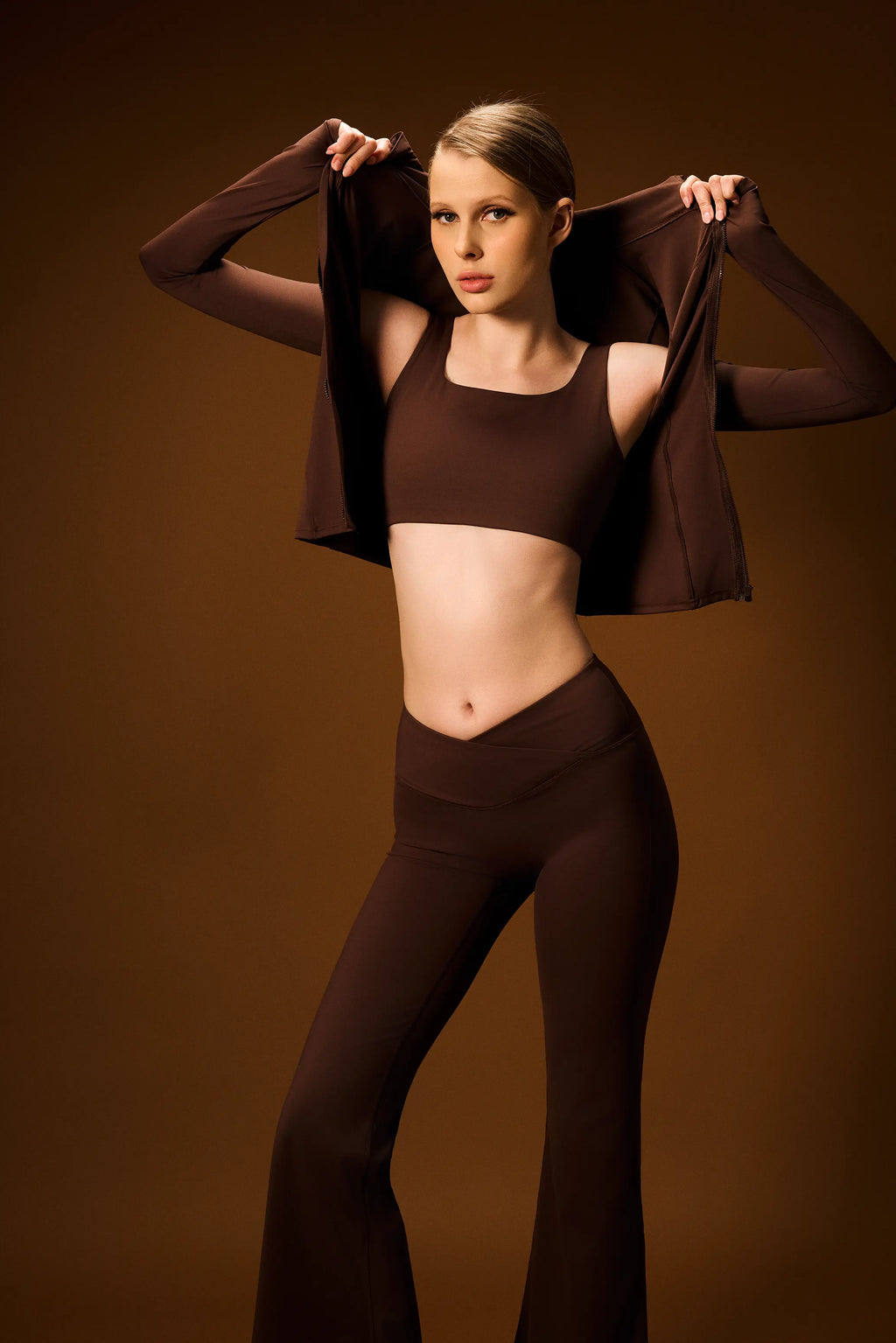 Fluer Hazel Rose Sports Bra