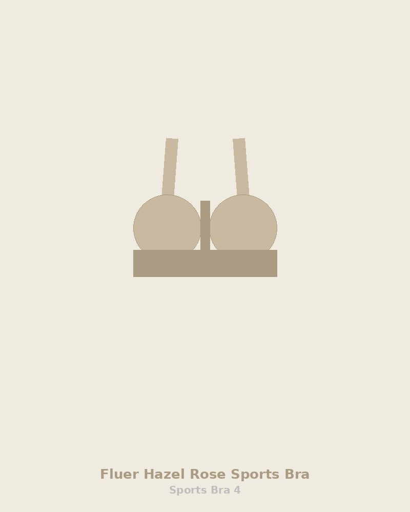 Fluer Hazel Rose Sports Bra